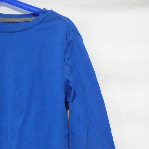 OLD NAVY | medium (8) | Solid Blue Long Sleeve Shirt - Picture 5 of 16